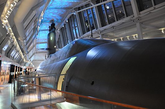 HMS Neptun kunde ha fortsatt sin hemliga undervattensverksamhet än i dag men i stället har denna ubåt omvandlats till gigantiskt museiföremål.