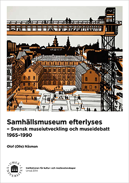 Omslag till Olle Näsmans doktorsavhandling. 
Bild (delvis beskuren): Svenolov Ehrén