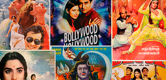 Med hundratals producerade filmer per år och en årlig publik på nästan 4 miljarder människor, är Bollywood världens största filmindustri och en gigantisk exportsuccé för Indien. Utställning på Världskulturmuseet i Göteborg. Foto: Världskulturmuseet, Göteborg