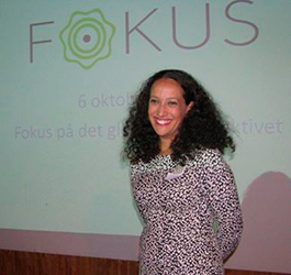 Diana Chafik, projektledare för FOKUS.
Foto: Ken Stuckey