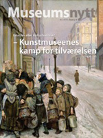 Museumsnytt 2010:1 har som omslagsbild Christian Krohgs målning Kampen för tillvaron 1888-89.