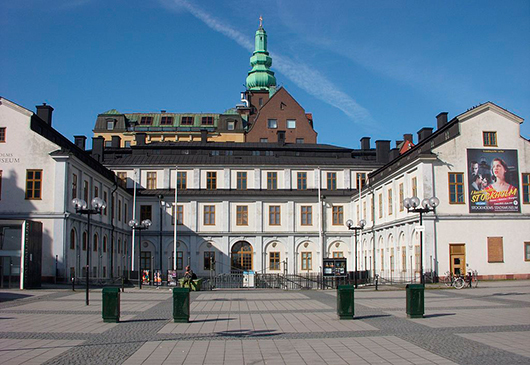 Stockholms stadsmuseum, östra fasaden. Foto: Holger Ellgaard
