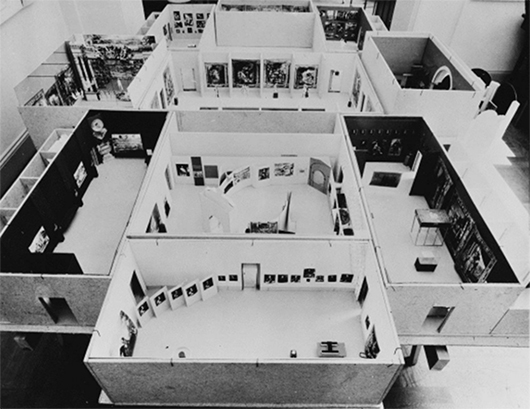 Skawonius utställningsmodell till Kristinautställningen 1966 i skala 1:20.